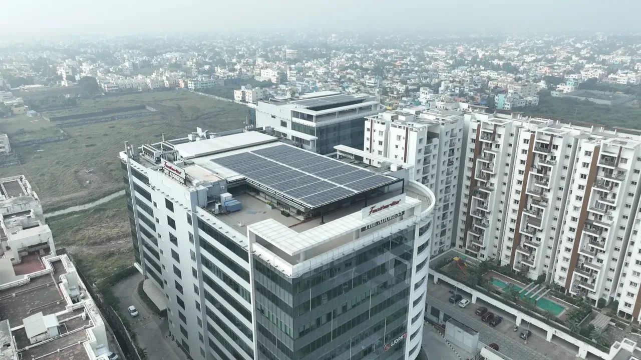 Daystar Solar project at Featherlite The Address