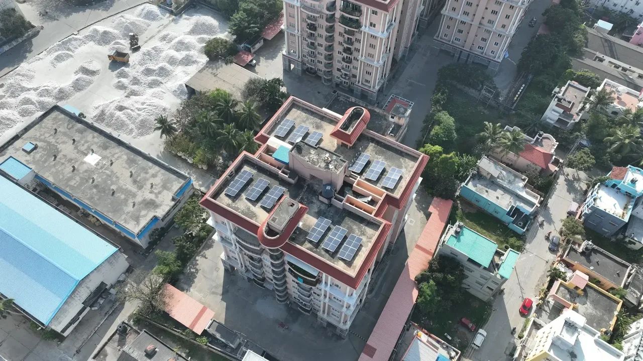 Daystar Solar project at Victoria Towers
