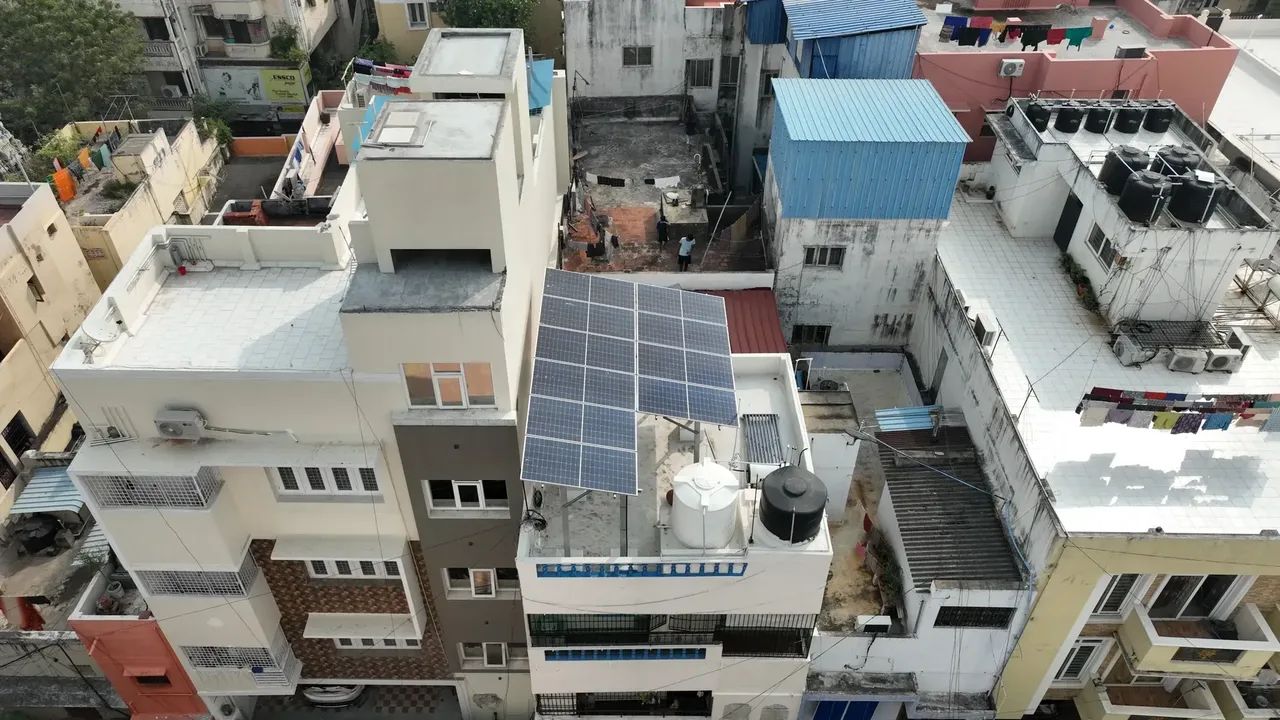 Daystar Solar project at Residence 1